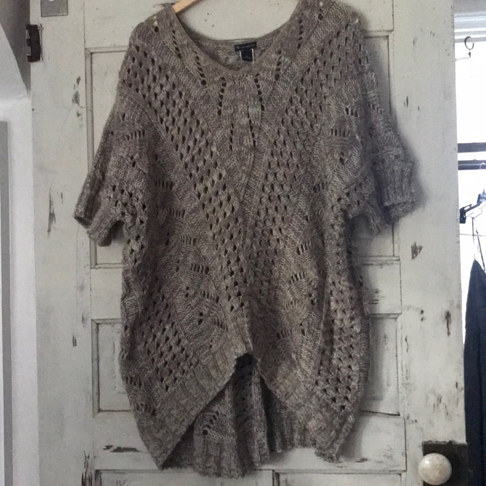 Fun oversized sweater.